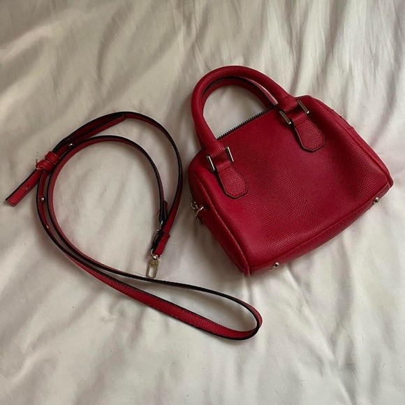 Topshop Red Mini Crossbody - Picture 2 of 5
